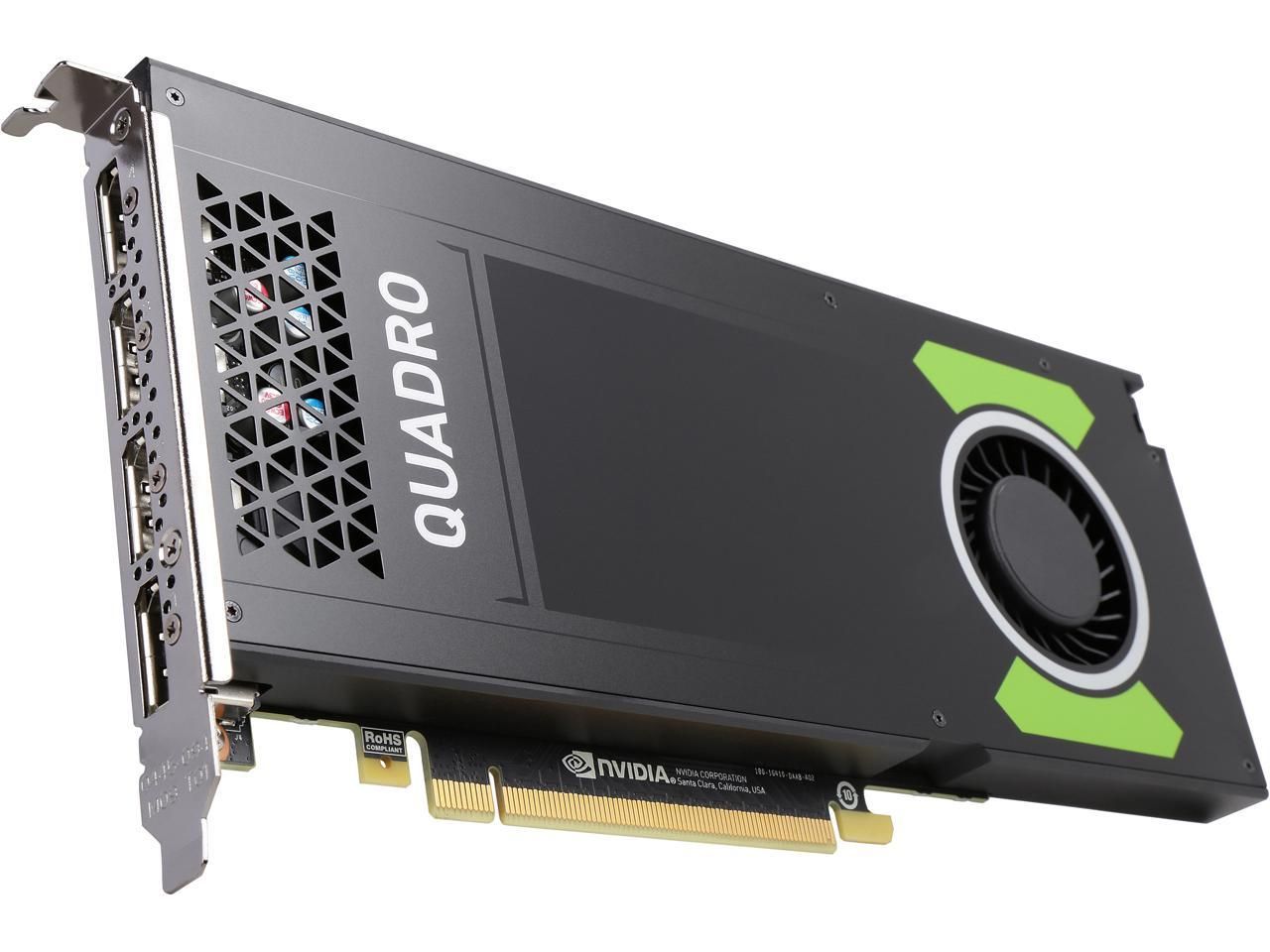 Nvidia Quadro P4000 8GB Quad Display Port – Stallard Technologies