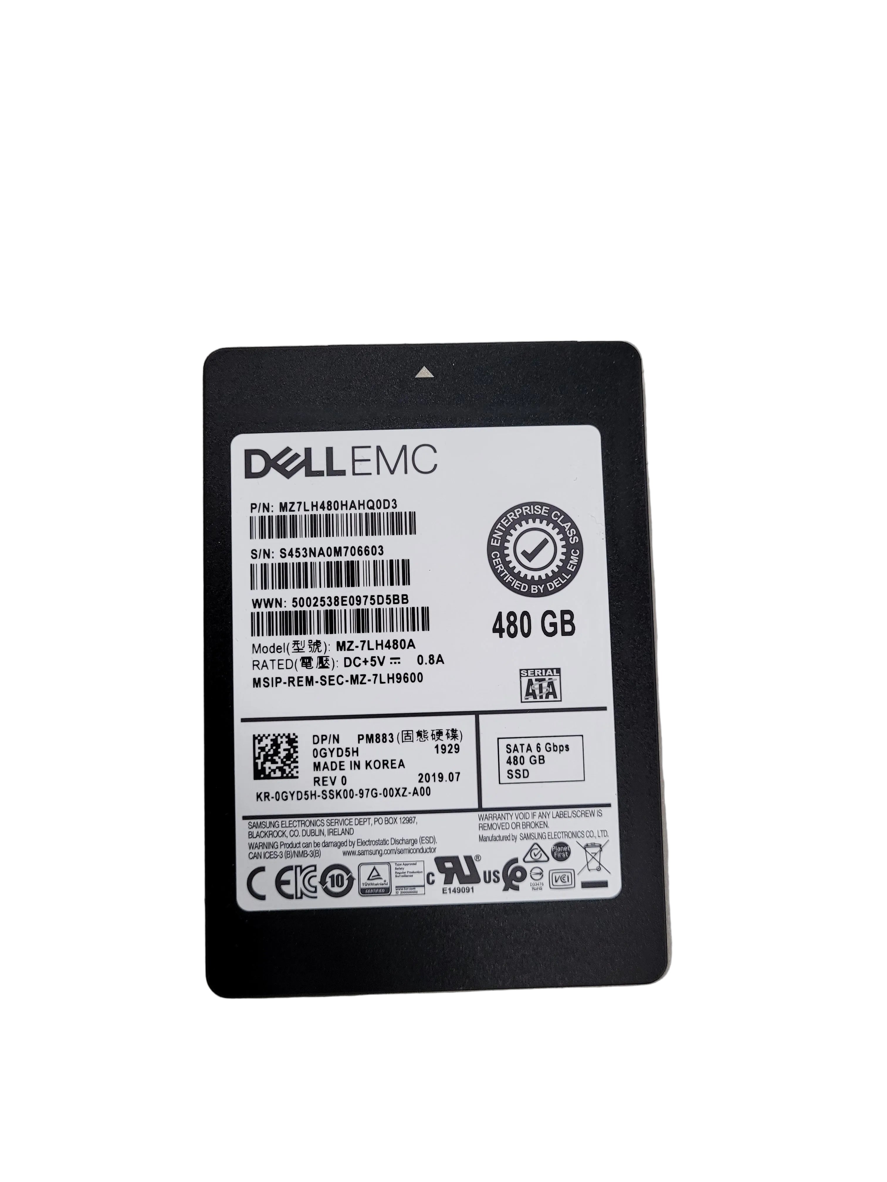 Dell SSD SATA3 2.5" 480GB TLC Read Intensive 6GBPS
