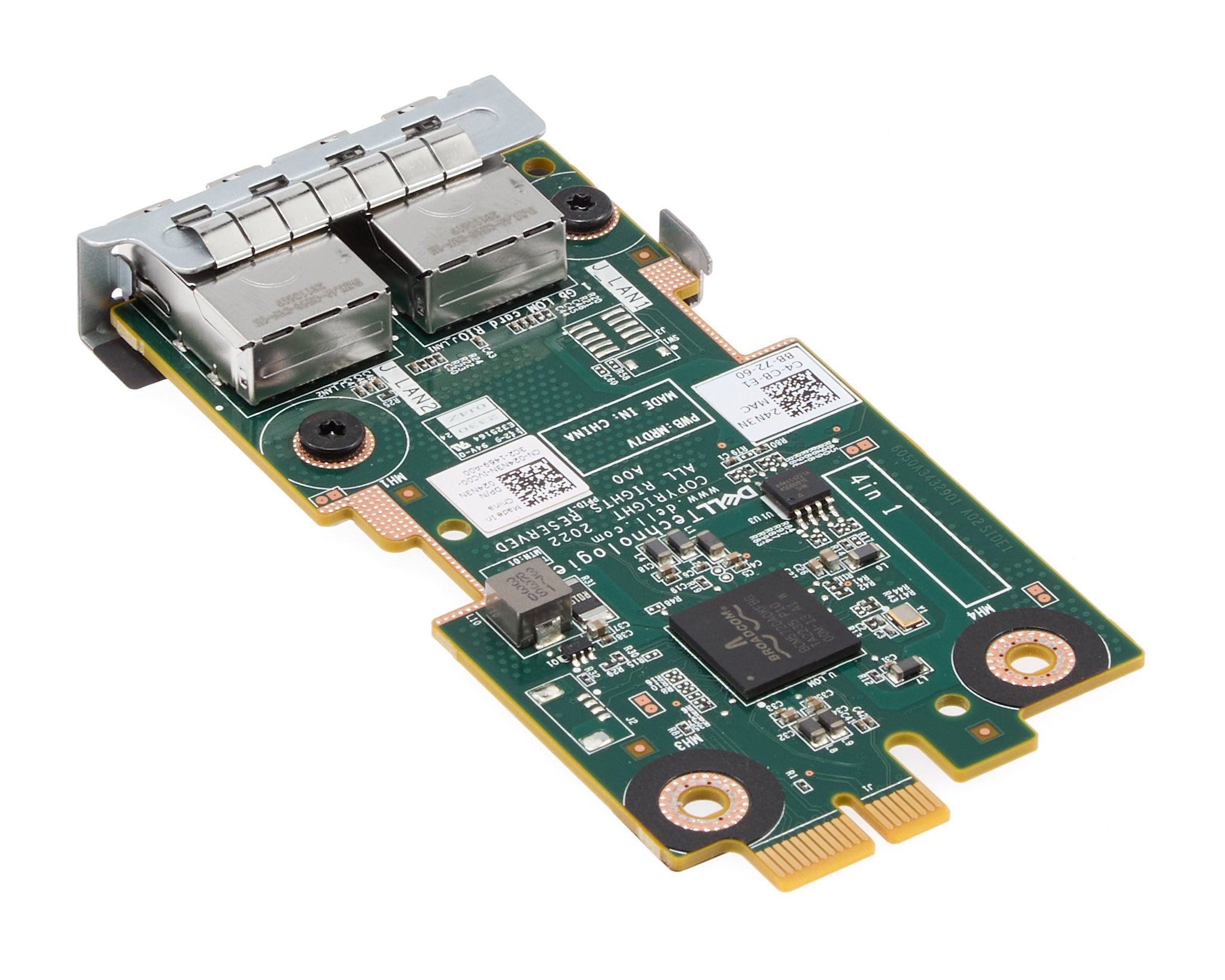 Dell Broadcom 5720 DP 1Gb Network (5J77Y Dell Broadcom 5720 DP 1Gb Network (5J77Y