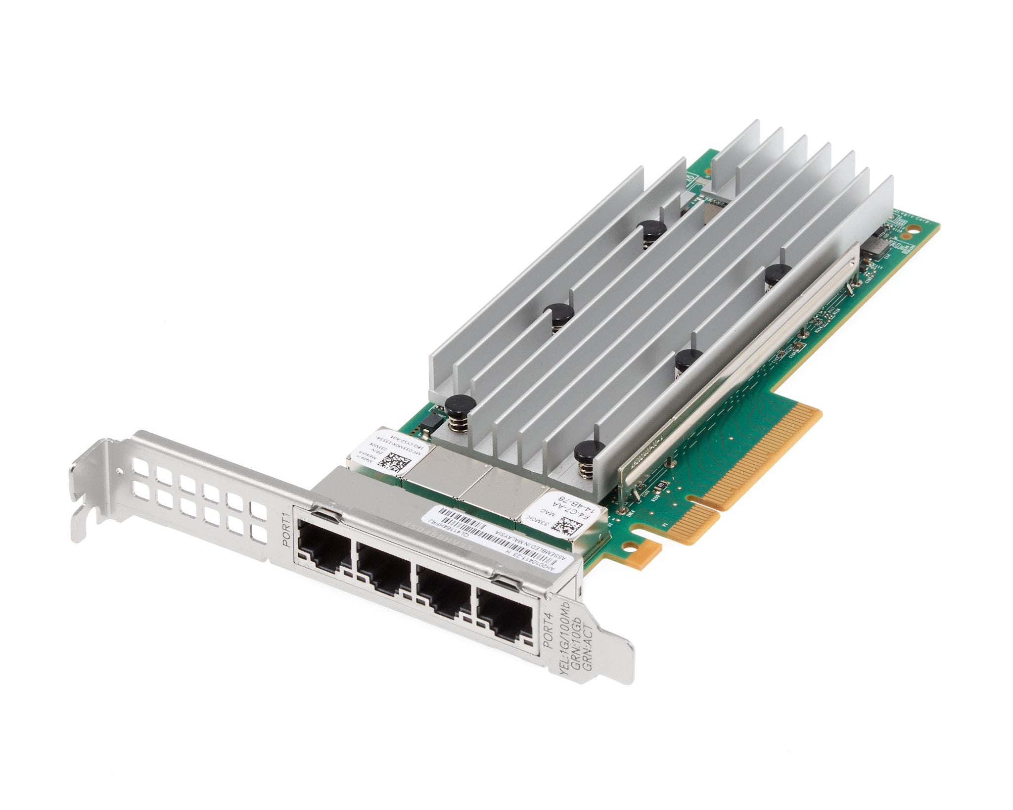 Dell QLogic QL41164HFRJ FastLinQ QUAD Port 10GB RJ45 Full Height
