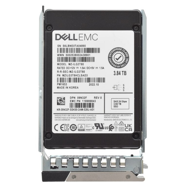 Dell SSD SAS 2.5" 3.84TB TLC Read Intensive 24GBPS