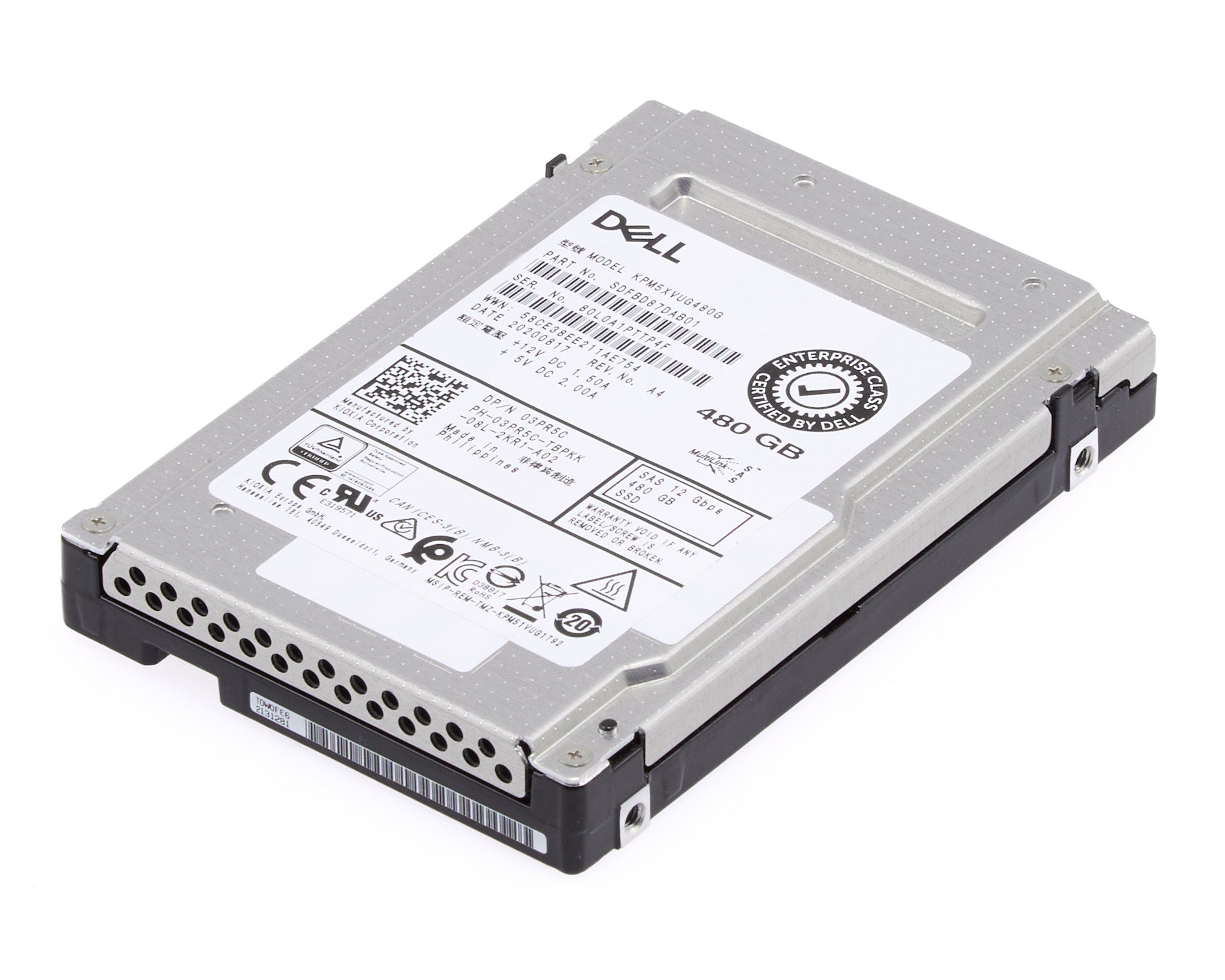 Dell SSD SAS 2.5" 480GB MLC Mixed Use 12GBPS