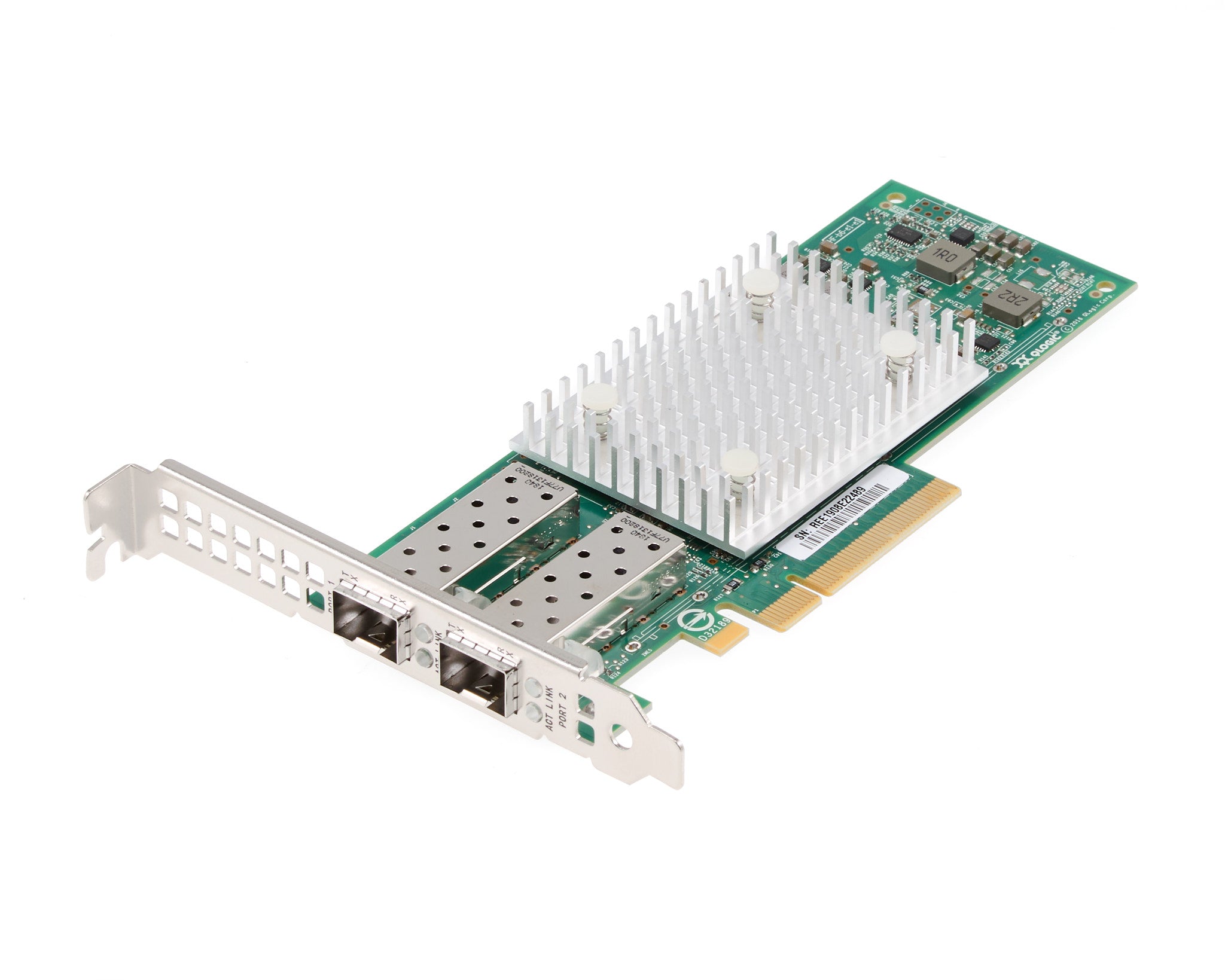 Dell QLogic QL41112 Dual Port 10GB SFP+ CNA Full Height