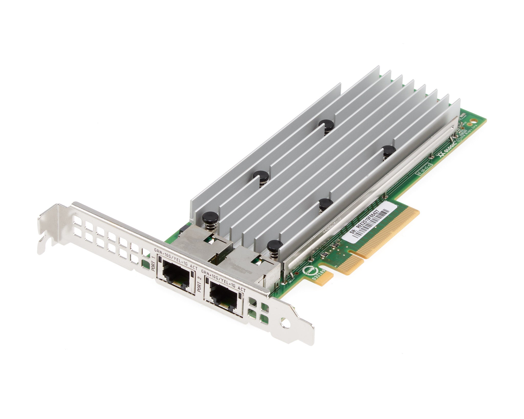 Dell QLogic QLE41162 FastLinQ Dual Port 10Gb RJ45 CNA Full Height