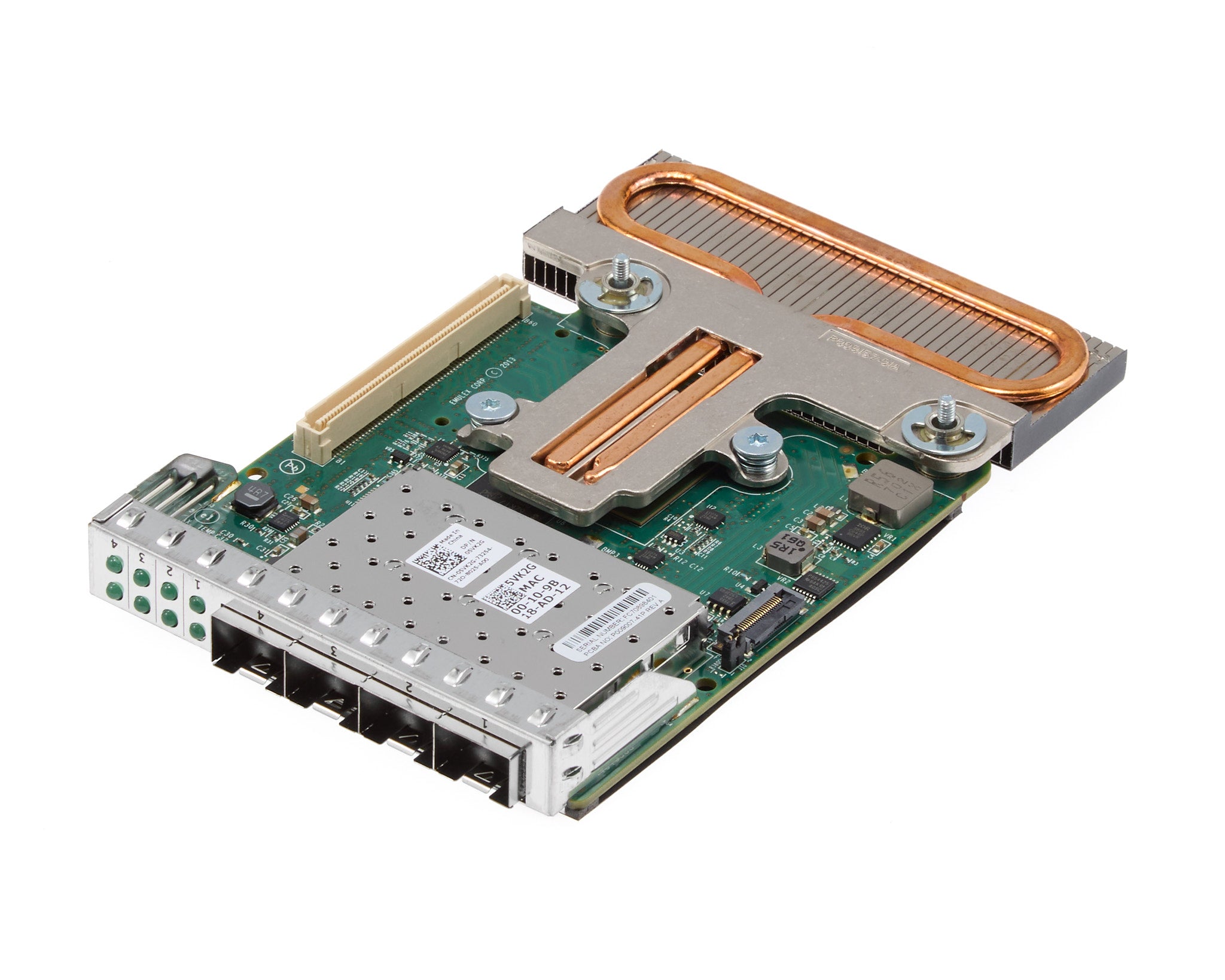 Dell Emulex OCm14104B Quad Port 10GB SFP+ rNDC