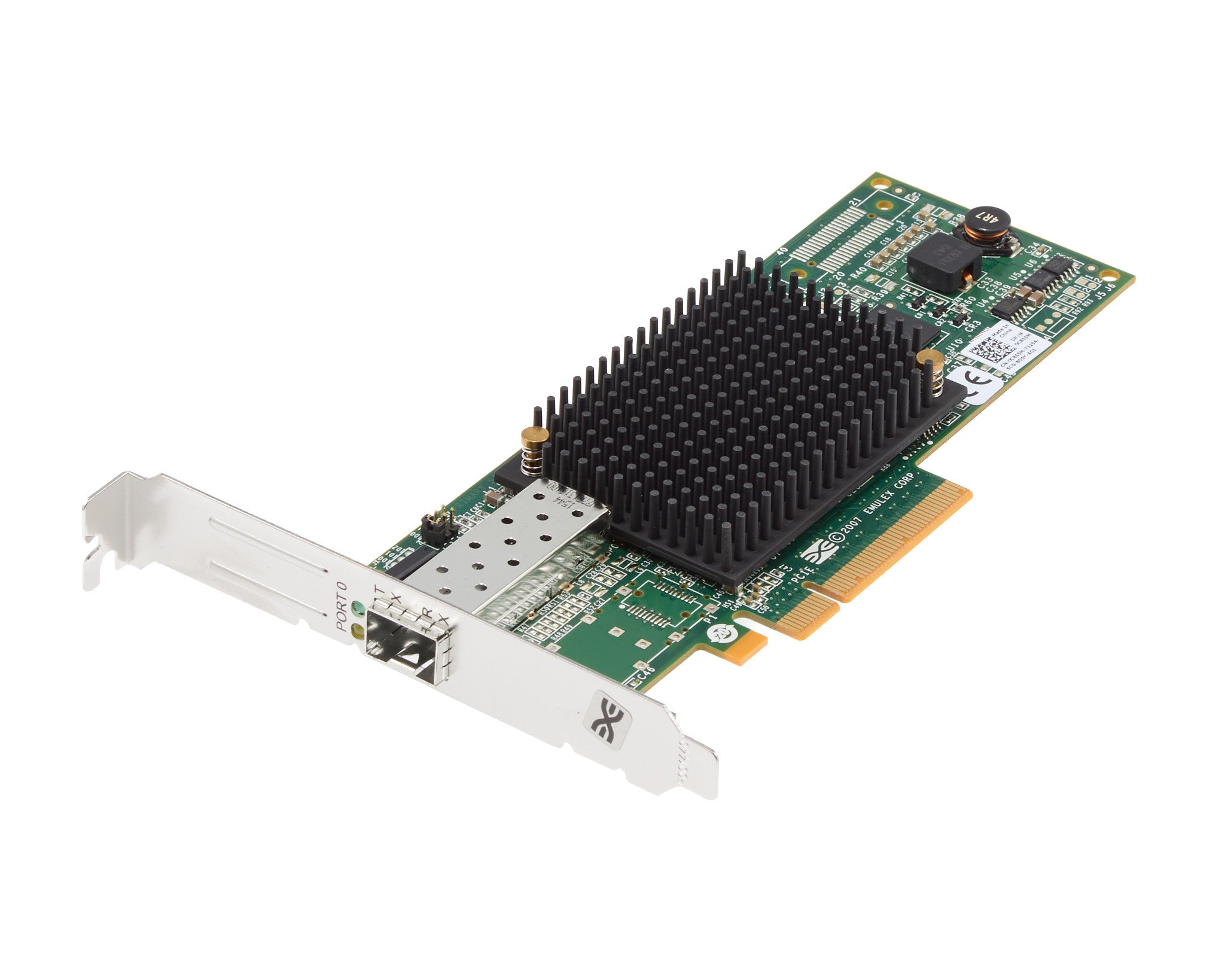 Dell Emulex LPE12000 Single Port 8GB Fiber Channel SFP+ HBA Full Height