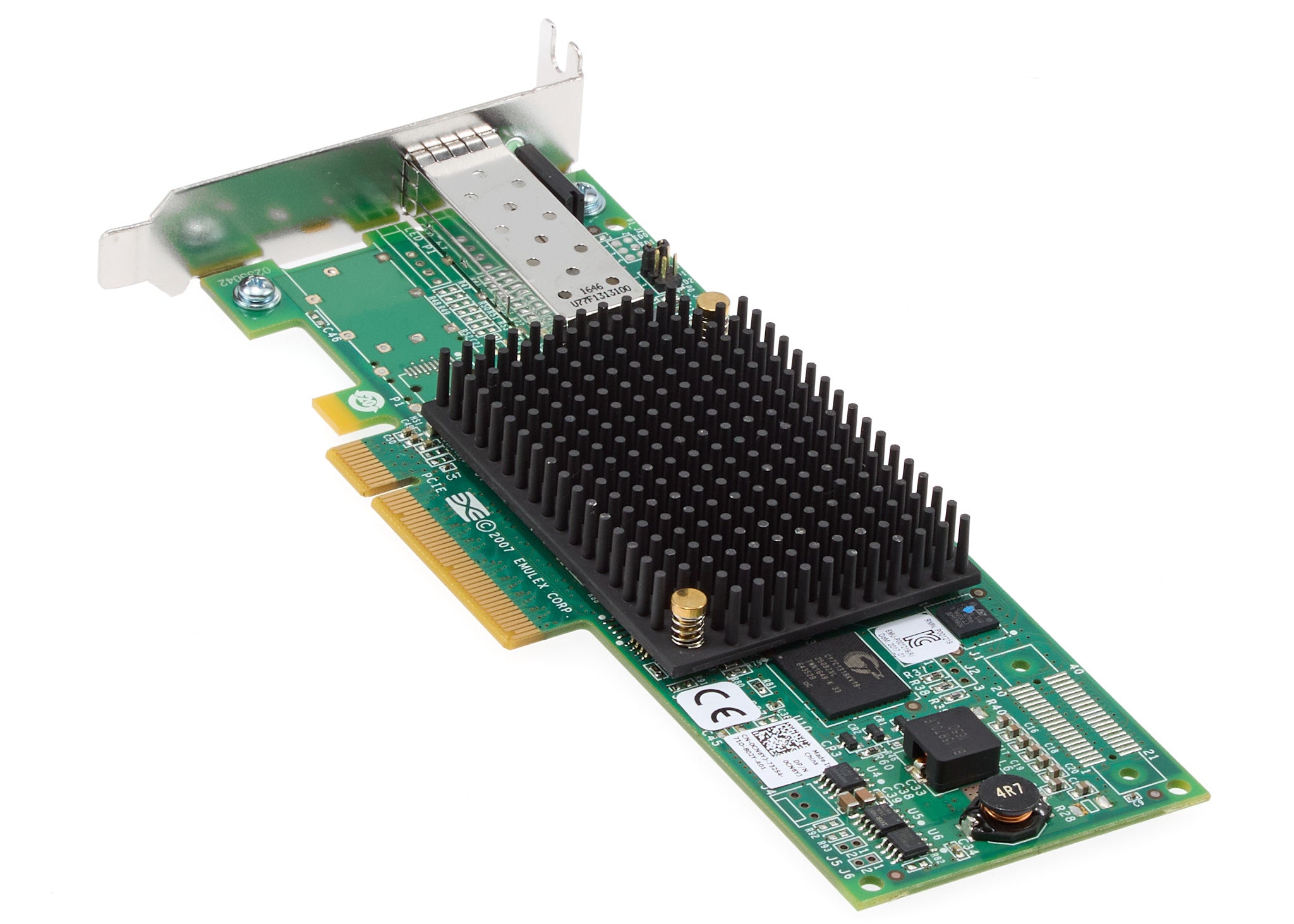 Dell Emulex LPE12000 Single Port 8GB Fiber Channel SFP+ HBA Low Profile