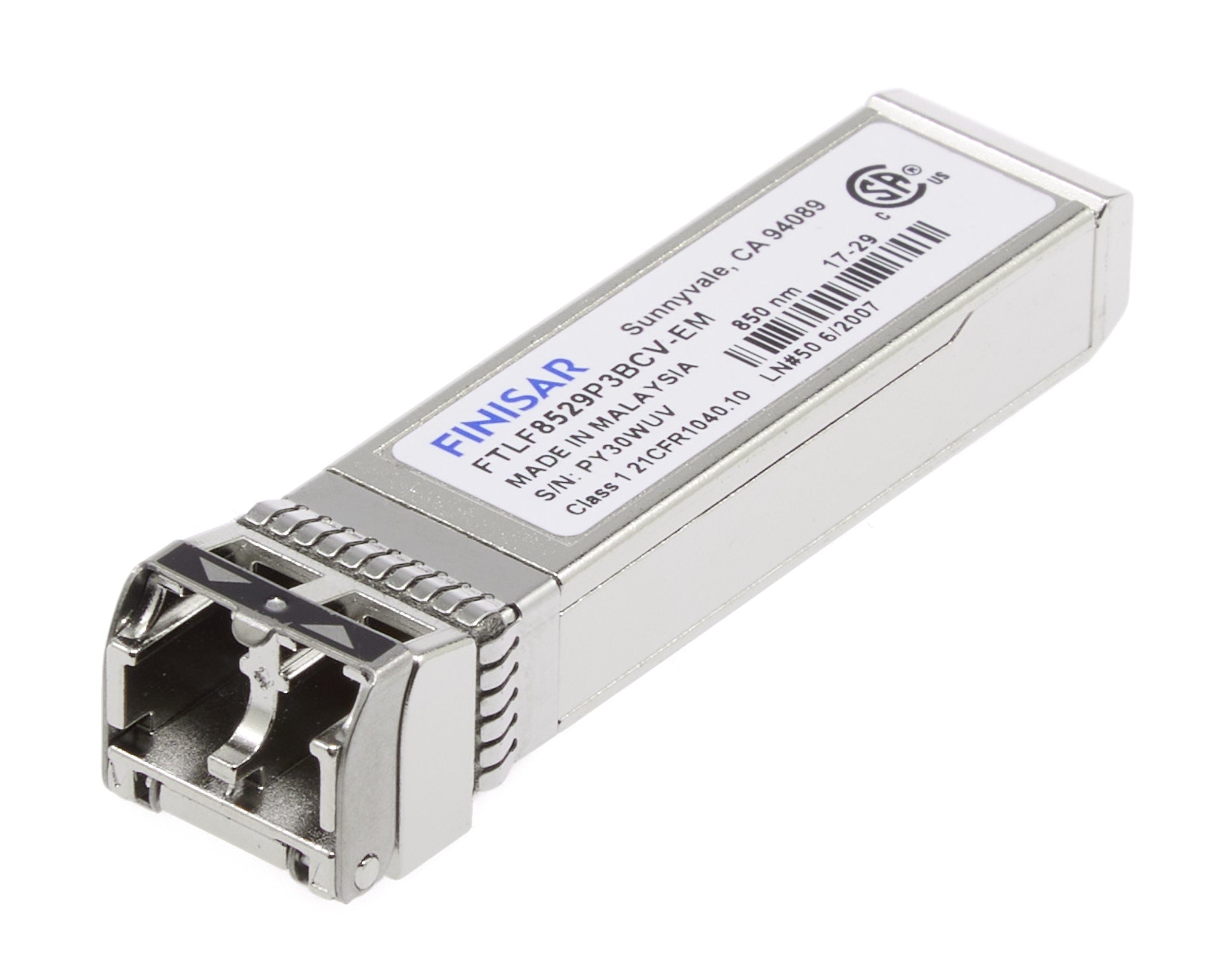 FINISAR 16GB 850nm SFP Transceiver