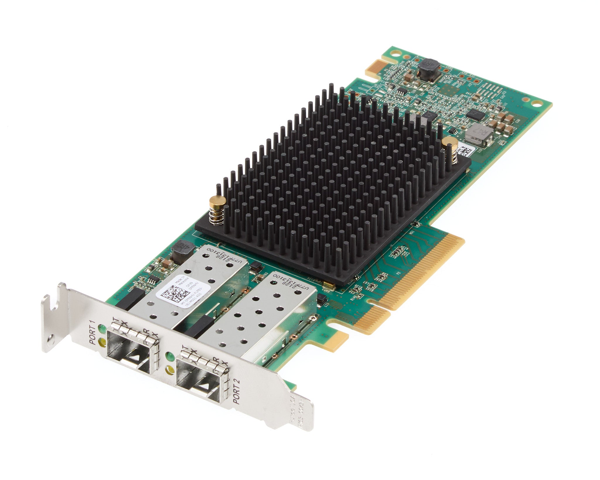 Dell Emulex LPe35002 Dual Port 32GB Fiber Channel SFP+ HBA Low Profile