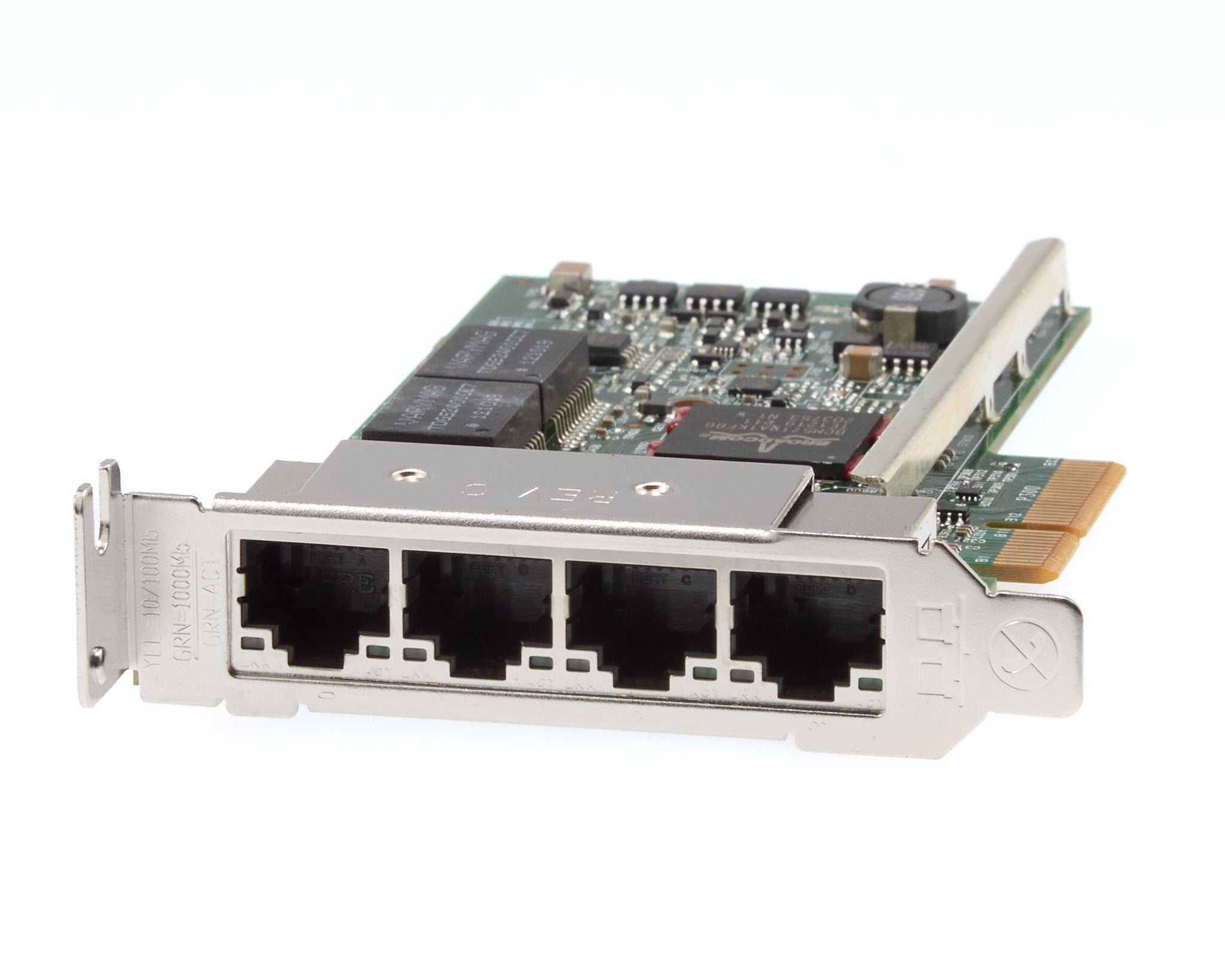 Dell Broadcom 5719 Quad Port 1GB RJ45 Low Profile