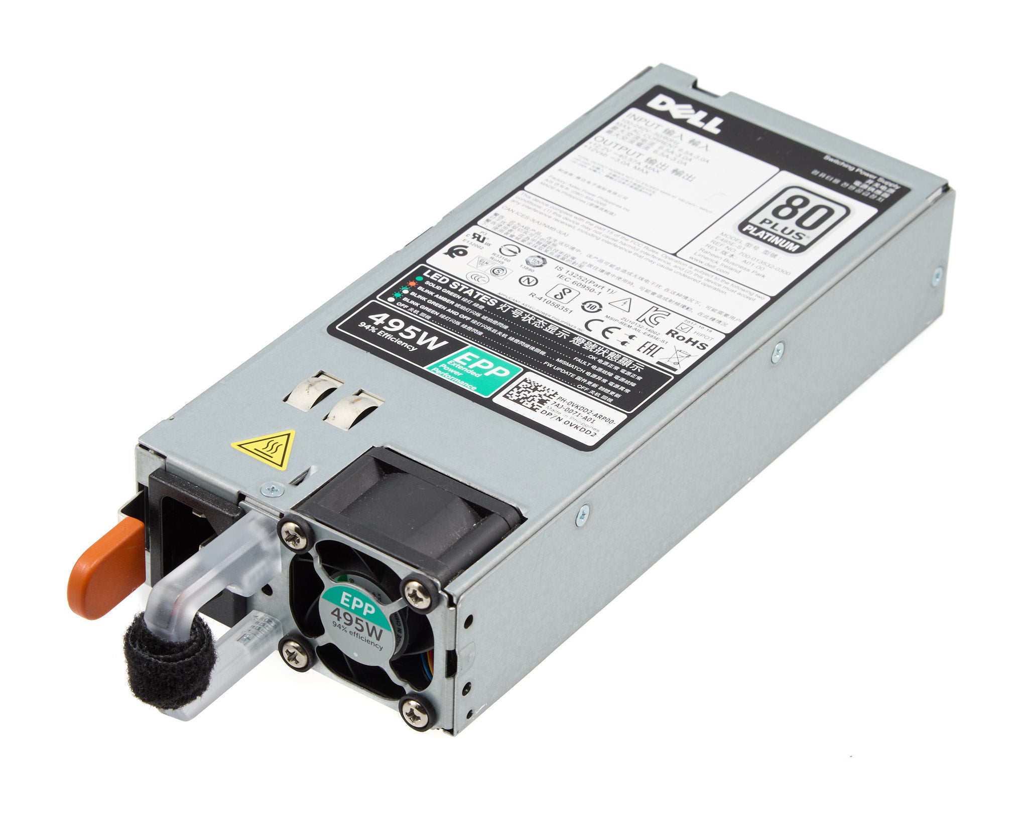 Dell 495W Platinum Efficiency Power Supply for 13G & 14G