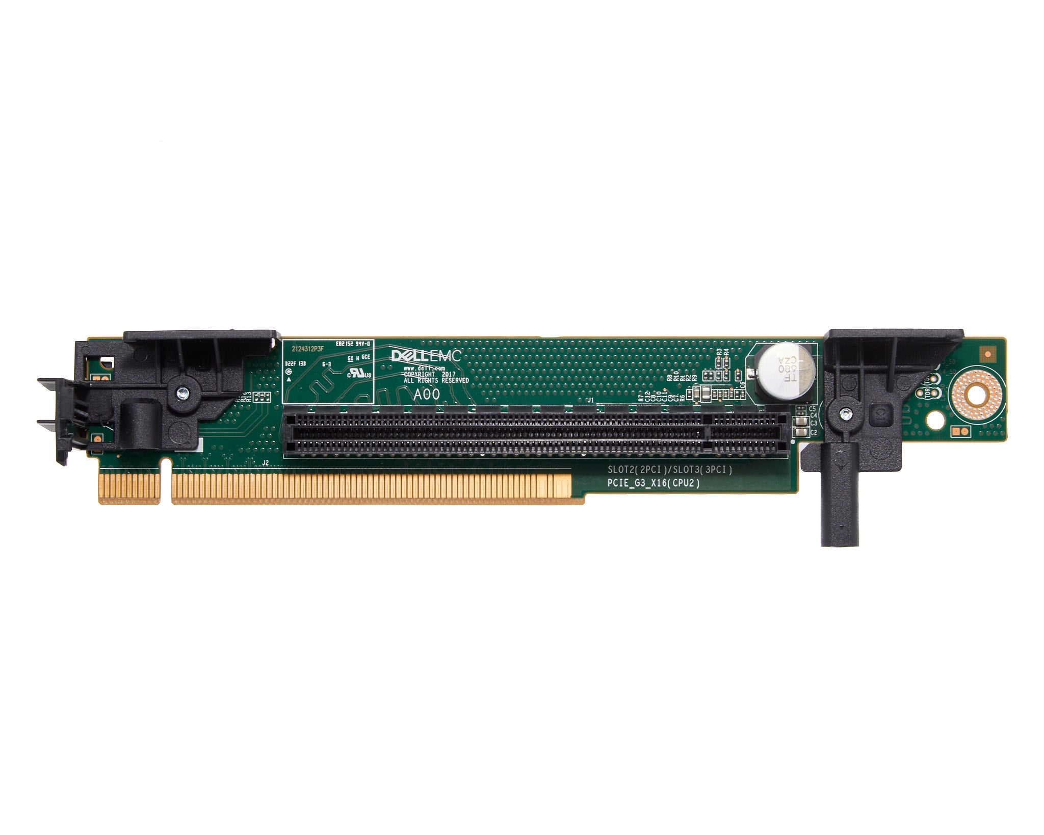 Dell R640 PCIe Riser 2 for 2nd CPU