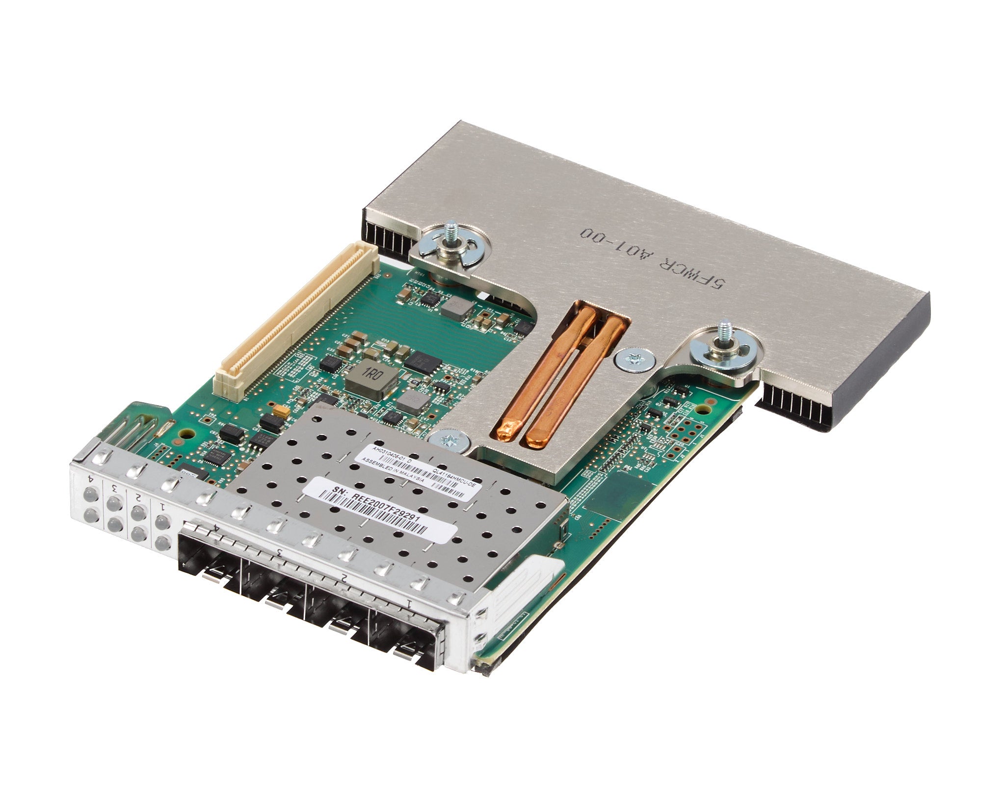 Dell QLogic FastLinQ QL41164HMCU QUAD Port 10GB SFP+ rNDC