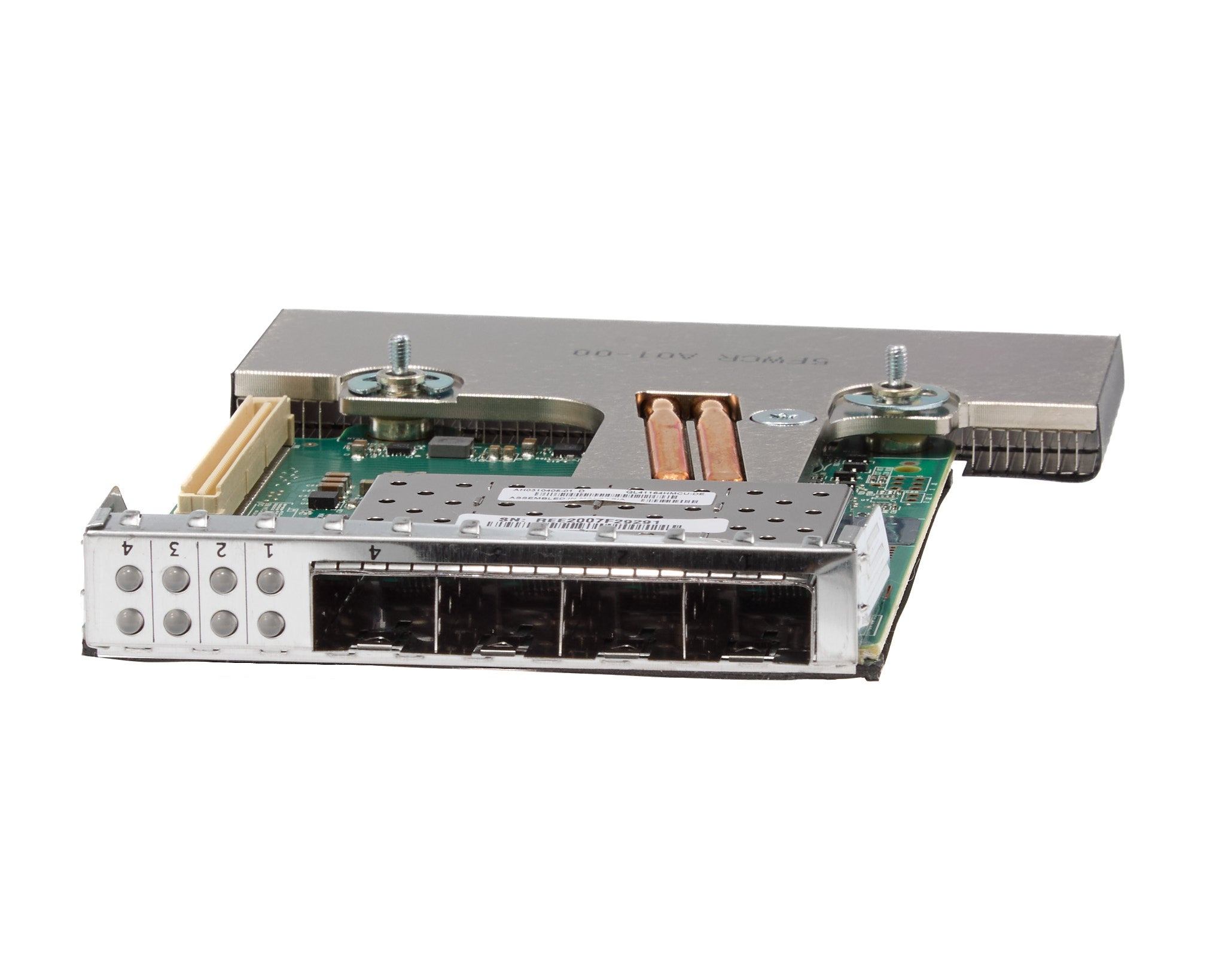 Dell QLogic FastLinQ QL41164HMCU QUAD Port 10GB SFP+ rNDC