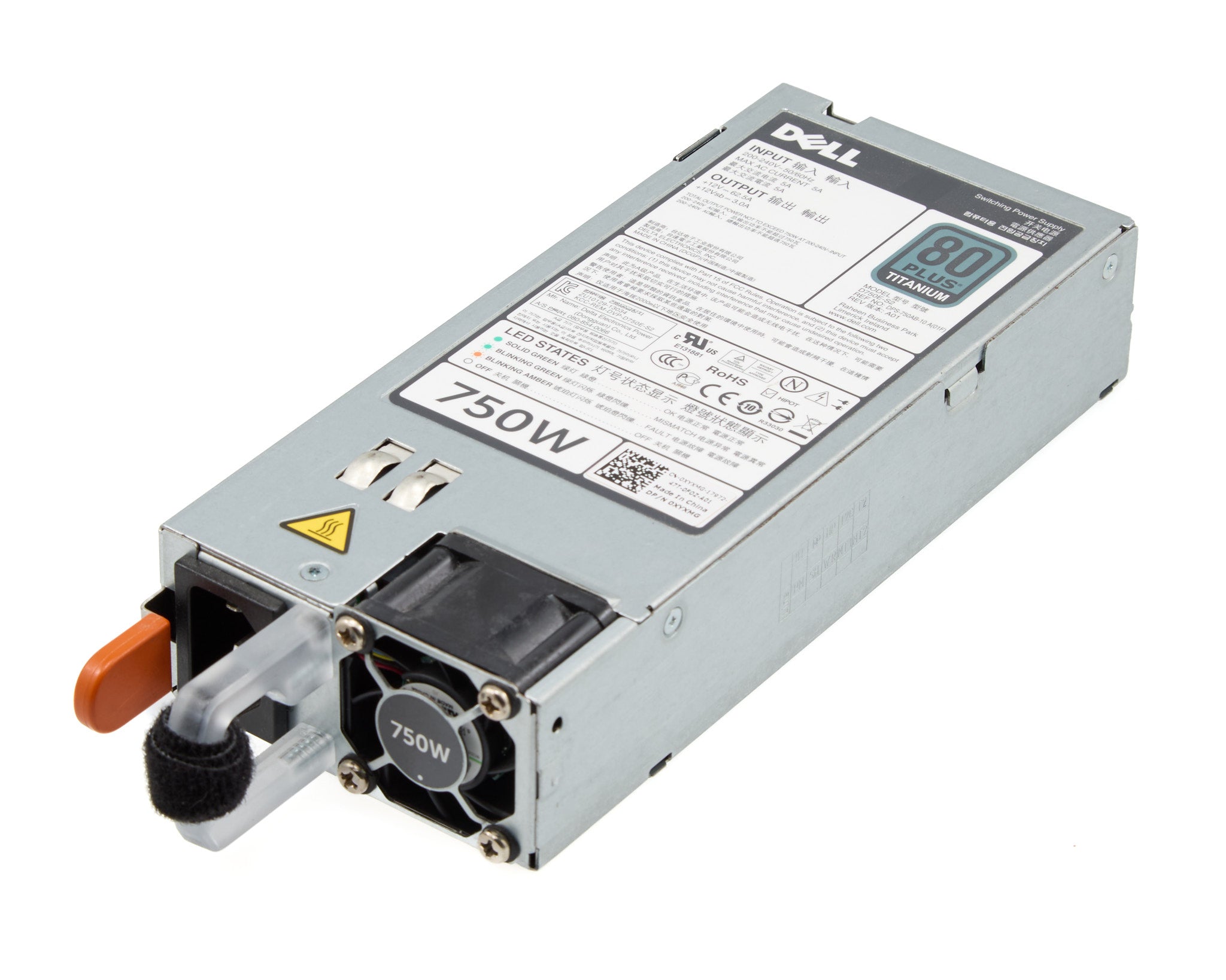 Dell 750W Titanium Efficiency Power Supply for 12G