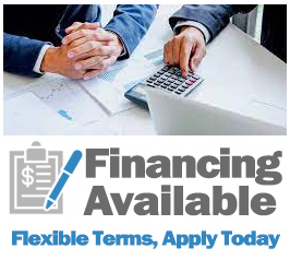 Financing Available, Apply Today
